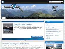 Tablet Screenshot of deltaclub-stans.ch